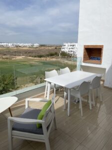 Balkon met uitzicht.